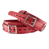 Premium Garment Leather Locking Thigh Restraints - STOCKROOM