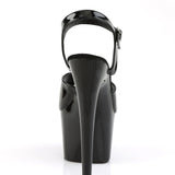 Black Patent Strappy Stilettos, Adore 709