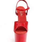 Red Patent Strappy Stilettos, Adore 709