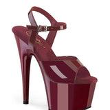 Bordeaux Adore 709 Strappy Stilettos