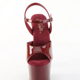 Bordeaux Adore 709 Strappy Stilettos